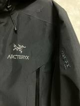 arc'teryx beta ar jacket ブラックアークテリクス マウンテンパーカー　ナイロンジャケット　シェル_画像2