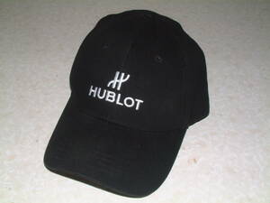 ■本物HUBLOT帽子キャップ未使用非売品ウブロ■ブラック黒色