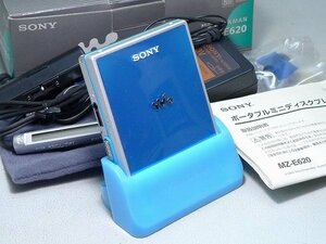 ▲602671*12▲SONY/ソニー・MD WALKMAN/MDウォークマン・MZ-E620・付属・取説箱付