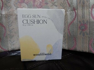 uliliueg солнечный подушка wooliliwoo EGG SUN CUSHION