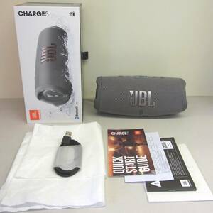 【中古品】JBL　ワイヤレススピーカー　CHARGE5　防水・モバイルバッテリー機能付き　Bluetooth