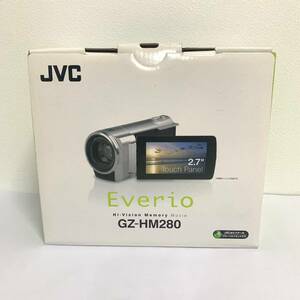 美品 ビデオカメラ JVC Everio GZ-HM280 箱 説明書 ケーブル付き 管理K13