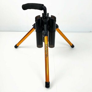 ジャンク品 ダイワ プレッソ ロッドスタンド 530 DAIWA エリアトラウト PRESSO ROD STAND 三脚タイプ オレンジ [M10810]