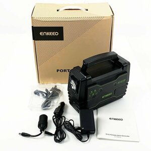 ジャンク品 ENKEEO ポータブル電源 S155 充電NG [U11265]