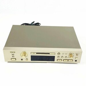 ジャンク扱い 通電確認のみ TEAC ティアック MDデッキ MINIDISC DECK MD-5 [U11641]