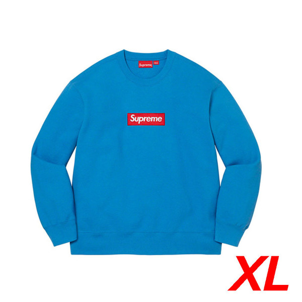 ★新品★Supreme Box Logo Crewneck Blue XL [FW22]