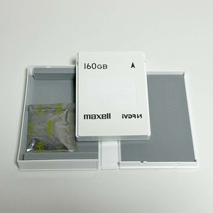 *maxell( Hitachi mak cell ) с футляром iVDR-s HDD M-VDRS 160GB HHV541616J9SV01 кассета жесткий диск 