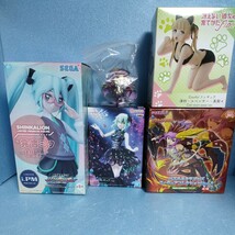 美少女 フィギュア 5体 セット まとめ売り 初音ミク パズドラ ソードアート・オンライン 冴えない彼女の育てかた _画像1