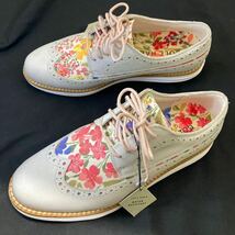 新品　コールハーン　COLE HAAN 定価36,300円 花柄 オリジナルグランド ウィング オックスフォード ゴルフ original grand floral pattern_画像1