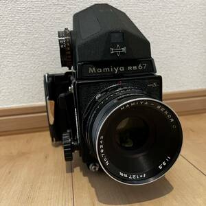 Mamiya マミヤ RB67 PROS Professional S 中判カメラ フィルムカメラ / MAMIYA-SEKOR C 1:3.8 f=127mm