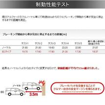 DIXCEL ディクセル ブレーキパッド EC フロント 左右 グリース付き エスティマ TCR11W/TCR21W 311276_画像3