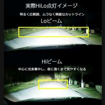 LED H8/H11/H16/HB3/HB4/H4 Hi/Lo LEDフォグランプ LEDヘッドライト フォグライト バルブ 簡単取付け 車検対応 ポン付 おすすめ プリウス_画像7