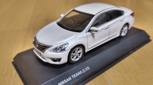 即決　京商　日産　ティアナ　L33　ホワイトパール　NISSAN　TEANA　1/43　絶版　レア