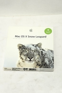 【送料無料】東京)◇Apple MAC OS X SNOW LEOPARD