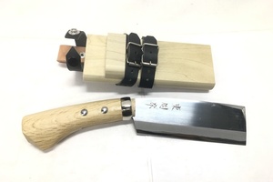 【送料無料】東京)◇東周作 腰鉈 両刃 120mm 鞘付き