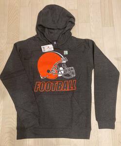 NFL Team Apparel Cleveland Browns ブラウンズ Pullover Hoodie パーカー U.S サイズ S