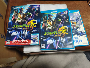 ●WiiU Wii U スターフォックス ゼロ 零 STARFOX ZERO ダブルパック●