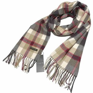  new goods MACKINTOSH LONDON Macintosh London baby cashmere house check stole muffler cashmere 100% regular price 36,300 jpy 