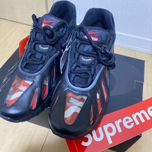 激レア未使用品SUPREMEシュプリーム×NIKE AIR MAX 96 (エア マックス 96) スニーカー コラボ CV7652 002 サイズ26.5