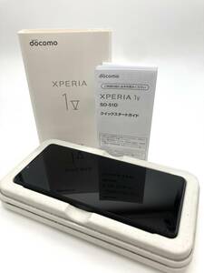 【11441】極美品　NTT docomo スマートフォン SONY XPERIA 1 V SO-51D ブラック