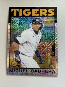 2021 Topps 86 Topps Silver Pack Chrome Miguel Cabrera