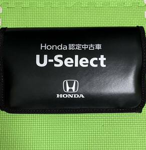 ★ホンダ純正 U- Select車検証ケース・メンテナンスノートVEZEL ,Grace,CR-V等車検証入れケース