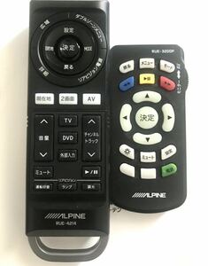 ■ALPINE アルパイン リアビジョン用 リモコン RUE-3200P★RUE-4214【動作確認済】☆送料無料