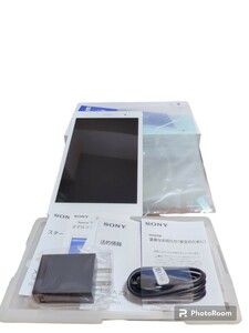 美品 SONY Xperia Z3 Tablet Compact Wi-Fi 32GB ホワイト SGP612 USB充電器、シリコンケース、付き 箱・説明書あり　初期化済