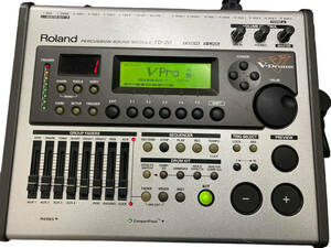 【通電確認済み】ROLAND ローランド TD-20 V-Drums 電子ドラムセット 現状品 KD-120 CY-15R RIDE VH-12 HI-HAT CY-12R/C PD-105 PD-125