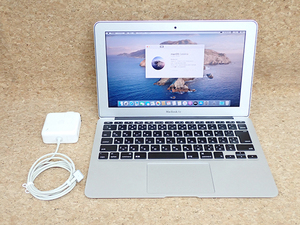 【中古 美品】MacBook Air 11.6インチ Mid 2012 シルバー A1465 [ Core i5 1.7GHz 2コア / 4GB / SSD：128GB ] MD224J/A(NLA1082-1)