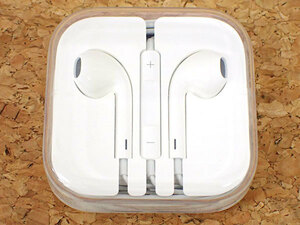 【新品 未使用】Apple 純正 EarPods マイク付き イヤホン iPhone 付属品 有線《全国一律送料370円》(NMYT28-1)