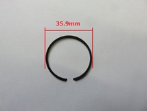 ピストンリング2本　径35.9mm×厚1.5mm 三菱 共立　刈払機　ミツビシ　シリンダー (34mm)_画像2