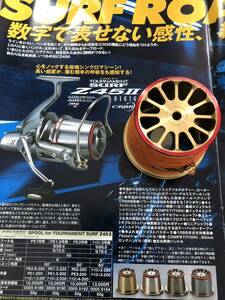 送料無料！！ 廃番入手不能　ダイワ Daiwa トーナメント サーフⅡ　TOURNAMENT SURF スプール　その④ 中古美品