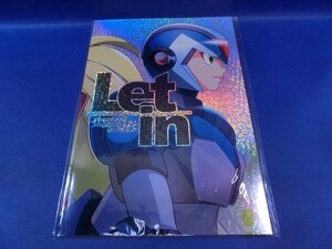 T【3こ-92】【送料無料】美品/ロックマンX ロックマンゼロ イラスト集 「Let in」/同人誌/B5 フルカラー