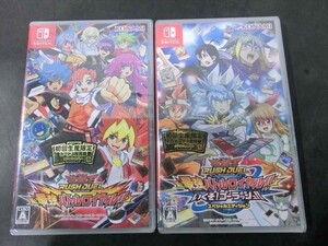 T【X2-21】【送料無料】未開封/ニンテンドー スイッチ ソフト/遊戯王ラッシュデュエル 最強バトルロイヤル！！＆いくぞゴーラッシュ！！