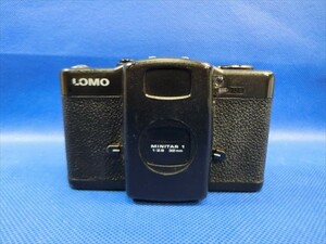 T【3そ-15】【60サイズ】▲LOMO ロモ/LC-A MINITAR 1 32mm F2.8 コンパクトフィルムカメラ/ジャンク扱い/※擦れ傷有り