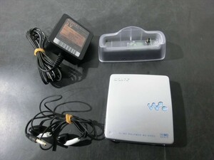 T【Z2-86】【60サイズ】▲SONY ソニー/MZ-EH50 Hi-MDウォークマン/ジャンク扱い/※充電池無し・傷・汚れ有