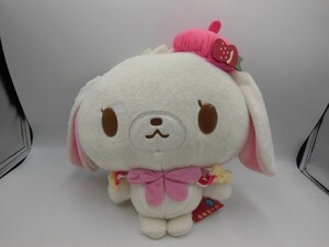 T【エ4-81】【60サイズ】▲Sanrio サンリオ/シュガーバニーズ ガトーポンチョ BIGぬいぐるみ/※タグ折れ・目に傷有り