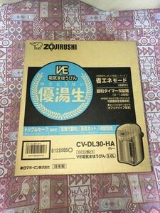 象印 ZOJIRUSHI 電気まほうびん 電動ポット 電気ポット 優湯生 新品未開封 お支払い当日にヤマト営業所から発送しています