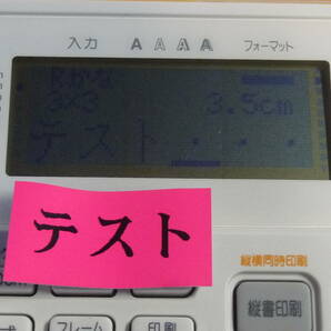 美品 CASIO カシオ ネームランド Biz KL-F10 ラベルライターの画像3