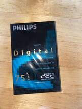 DCC デジタルコンパクトカセット　テープ　新品　PHILIPS製　75分_画像1