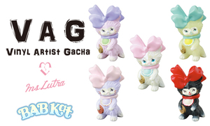 ガチャ　VAG37（VINYL ARTIST GACHA） SERIES37　「　BABKat　　」　　 全5種セット　