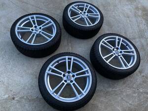 ほぼ新品！！ BMWホイール 225/40R19 ミシュランX-ICE 5H112-19×8.5+30 スタッドレスタイヤ！ 2023年に購入！完売１円スタート！！