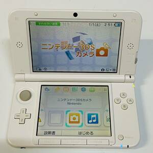  3DSLL ニンテンドー3DS LL ミント ホワイト 動作品 状態良好 本体 タッチペン Nintendo 3DS ニンテンドー 任天堂 動作確認済