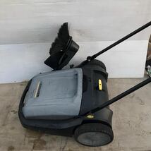 KARCHER/ケルヒャー 手押し式スイーパー サイドブラシKM70/20C動作確認済_画像9