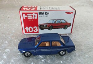 トミカ103 日本製 BMW 320i SCALE 1/62 TOMY ミニカー