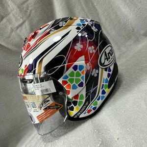 Arai VZ-RAM NAKAGAMI GP2 59-60cm Lサイズ アライ VZラム レプリカ ナカガミ ジェットヘルメット ヘルメット 23年製 新品 A51212-2