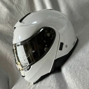 ★新品 SHOEI NEOTEC 2 61cm XLサイズ ショウエイ ネオテック2 ルミナスホワイト フルフェイス ヘルメット 22年製 A51218-6