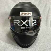 ★ 新品 正規 SIMPSON RX12 60cm Lサイズ シンプソン フルフェイスヘルメット A51219-6_画像2