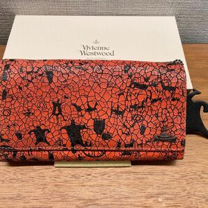 Vivienne Westwood ヴィヴィアンウエストウッド モンスター 二つ折り長財布 